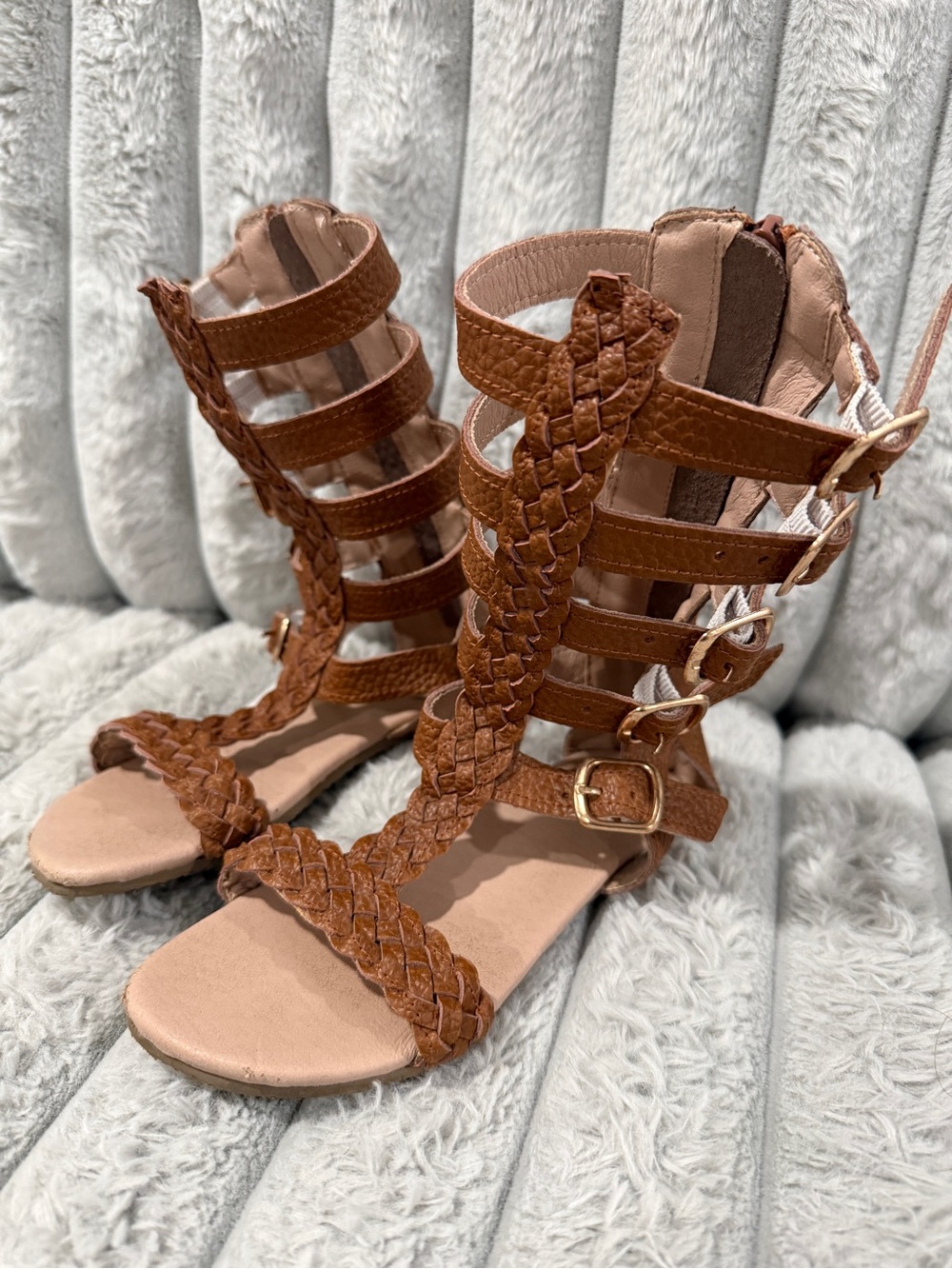Size 4-5Y Liv and Stella  Gladiator Sandals